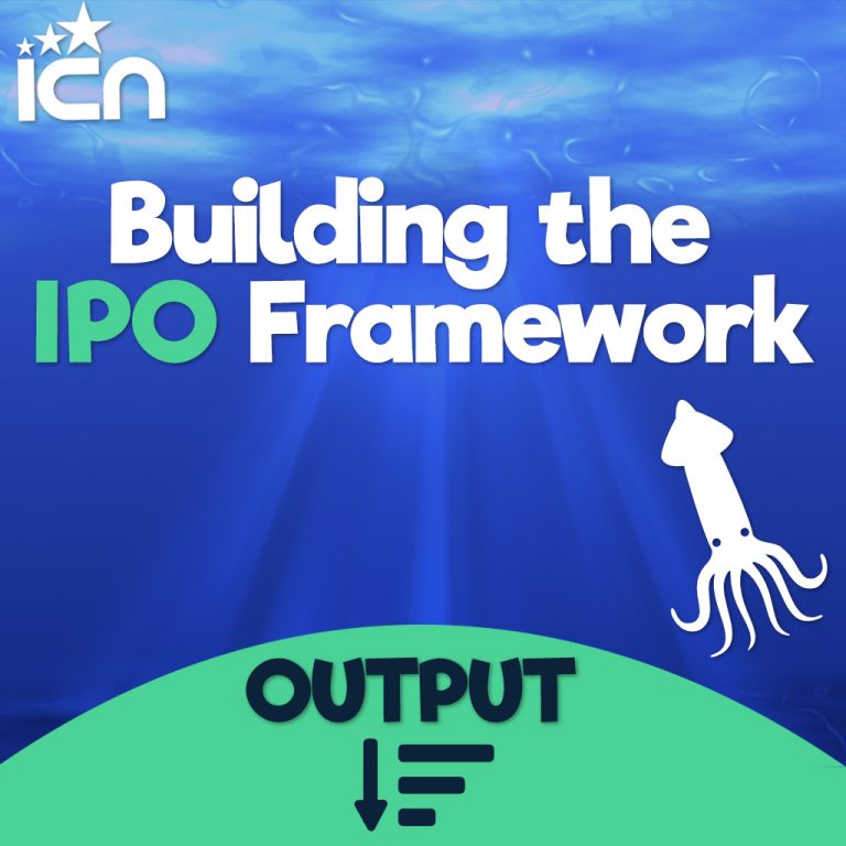 Read more about the article Building the IPO Framework – Output